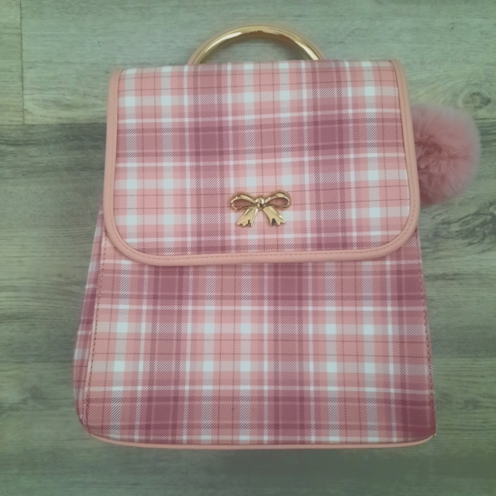 Plaid Backpack - image 1